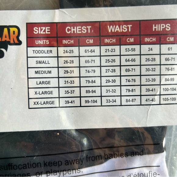 Spooktacular Creations Kids Prisoner Black & White Striped Costume | Size Large - Picture 14 of 16